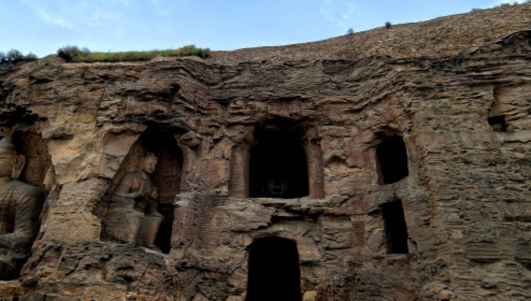 Buddhist sculpture at Yungang