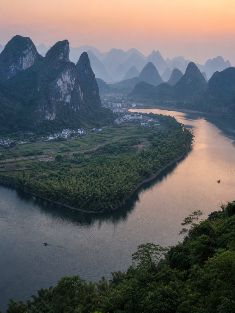 The Li River and Yangshuo Karst Landscape, Guilin